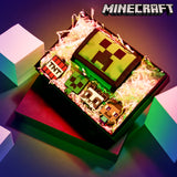 Minecraft Boys Wallets for Kids with Card Slots, Zip Coin Pocket & Keyrings - Get Trend