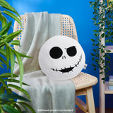 Disney The Nightmare Before Christmas 3D Plush Pillow Cushions for Bed 35 x 33cm (White/Black)