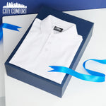 CityComfort White Polo Shirt Boys and Girls, Plain Short Sleeve T Shirt - Get Trend