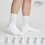 CityComfort Mens Socks - Pack of 12 Crew Socks for Men - Get Trend