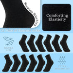 CityComfort Boys Calf Socks - Pack of 12 - Get Trend