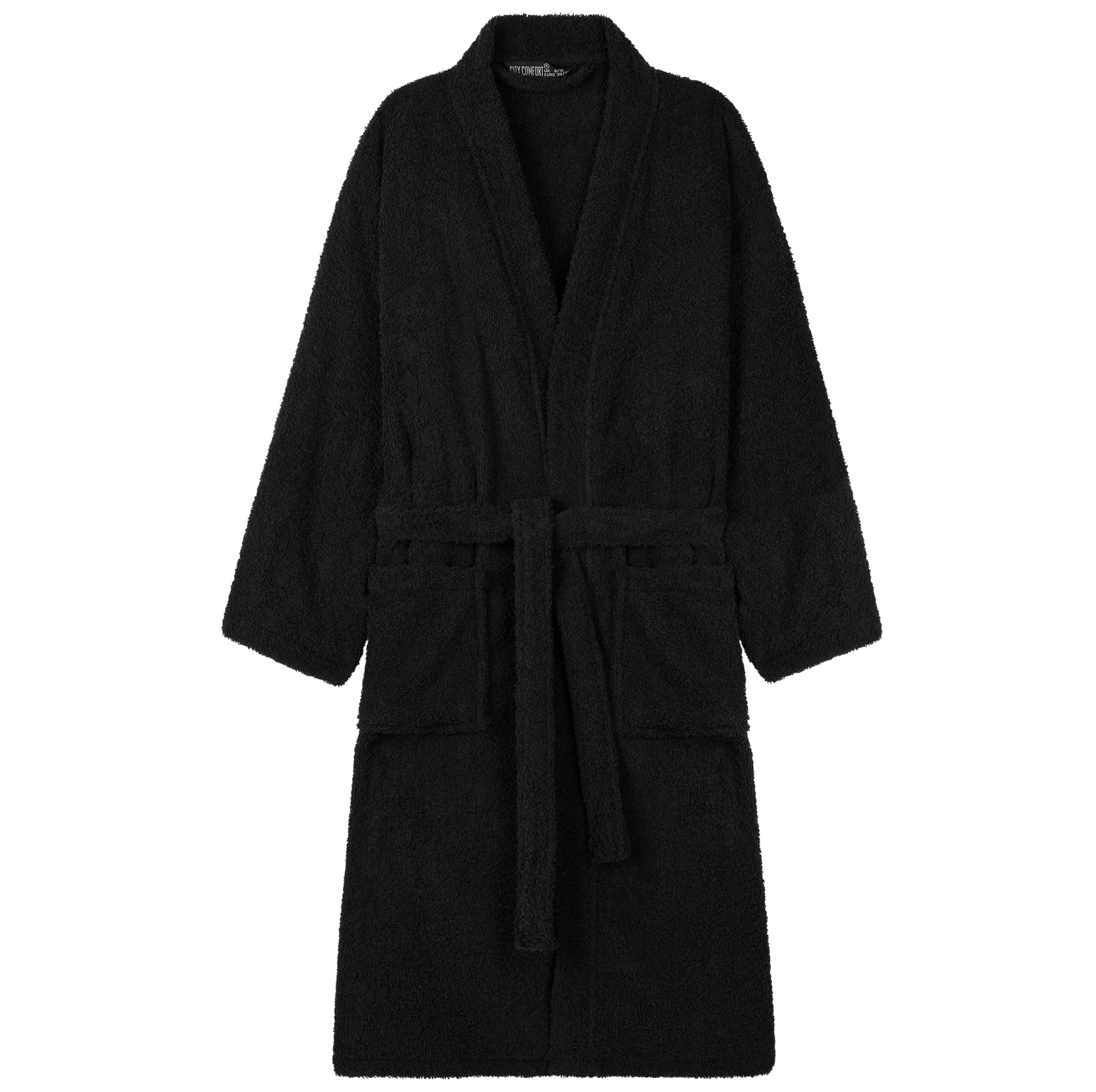 Bath Robes for Women - Absorbent Cotton Terry Towelling Bathrobe - Get Trend