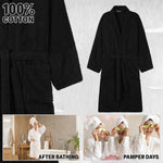 Bath Robes for Women - Absorbent Cotton Terry Towelling Bathrobe - Get Trend