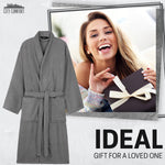 Bath Robes for Women - Absorbent Cotton Terry Towelling Bathrobe - Get Trend