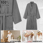 Bath Robes for Women - Absorbent Cotton Terry Towelling Bathrobe - Get Trend