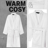 Bath Robes for Women - Absorbent Cotton Terry Towelling Bathrobe - Get Trend