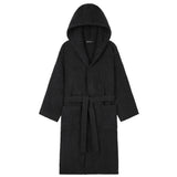 Hooded Bath Robes for Women - Absorbent Cotton Terry Towelling Bathrobe - Get Trend