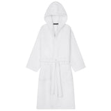 Hooded Bath Robes for Women - Absorbent Cotton Terry Towelling Bathrobe - Get Trend