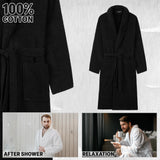 Bath Robes for Men - Absorbent Cotton Terry Towelling Bathrobe - Get Trend