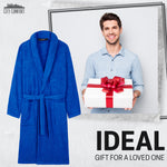 Bath Robes for Men - Absorbent Cotton Terry Towelling Bathrobe - Get Trend