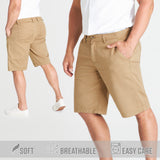 Mens Shorts with Pockets,  Cotton Chino Shorts for Men - Get Trend