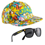 Pokemon Baseball Cap & Sunglasses Set for Kids, Summer Accessories for Kids - Get Trend