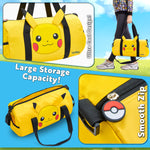 Pokemon Travel Bag for Kids,  Kids Gym Bag, Pokemon Duffle Bag - Get Trend