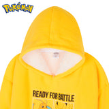 Pokemon Fleece Hoodie Blanket for Kids and Teenagers - Get Trend