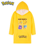 Pokemon Fleece Hoodie Blanket for Kids and Teenagers - Get Trend