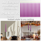 Dinner Candles - Tapered Candles Multipack   - Set of 15 - Get Trend