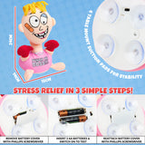 KreativeKraft Stress Relief Toys for Adults - Punch The Boss - Pink - Get Trend