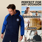 Chelsea F.C. Mens Hoodie with Kangaroo Pocket - Get Trend