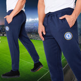 Chelsea F.C. Mens Sweatpants with 2 Pockets and Cuffed Ankles - Get Trend