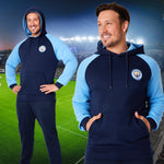 Manchester City F.C. Mens Hoodie with Kangaroo Pocket - Get Trend