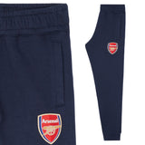 Arsenal F.C. Boys Sweatpants with 2 Pockets and Cuffed Ankles - Get Trend