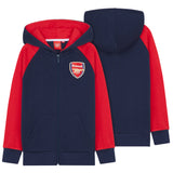 Arsenal F.C. Boys Zip Up Hoodie with Pockets - Get Trend