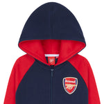 Arsenal F.C. Boys Zip Up Hoodie with Pockets - Get Trend