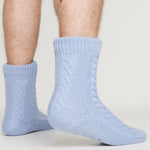 Manchester City FC Slipper Socks for Men and Teenagers - Get Trend