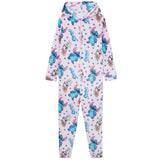 Disney Girls Fleece Onesie with Hood, Cosy Loungewear Sleepsuit - Gifts for Girls