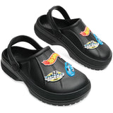 Hot Wheels Boys Clogs with Charms, Kids Summer Shoes for Garden, Beach, Pool Holiday