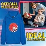 SONIC THE HEDGEHOG Hoodie for Boys Teens Shadow Knuckles Tails Warm Hooded Sweatshirt Jumper Casual Pullover