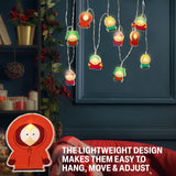 South Park LED String Lights 10 pcs, Funny Fairy Lights 1.65m, Indoor Décor Accessories