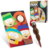 South Park Notebook and Pen Set, Novelty Stationery Set Funny Gifts for Men