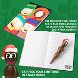 South Park Notebook and Pen Set, Novelty Stationery Set Funny Gifts for Men