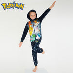 Pokemon Fleece Onesie for Boys  - Multicolored Comfy Loungewear - Get Trend