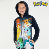 Pokemon Fleece Onesie for Boys  - Multicolored Comfy Loungewear - Get Trend