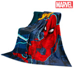 Marvel Spiderman Super Soft Fleece Blanket - Blue Spiderman - Get Trend