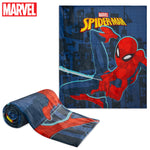 Marvel Spiderman Super Soft Fleece Blanket - Blue Spiderman - Get Trend