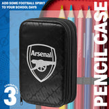 Arsenal F.C. Filled Pencil Case, Colouring and Stationery Set - School Supplies