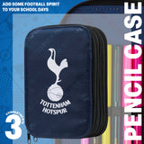 Tottenham Hotspur F.C. Filled Pencil Case, Stationery Set - School Supplies