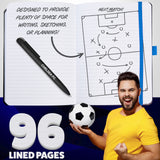 Chelsea F.C. Supporters' Gear Stationery Set A4 Notebook & Pen Gifts