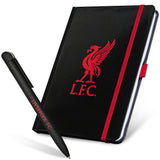 Liverpool F.C. Supporters' Gear Stationery Set A4 Notebook & Pen - LFC Gifts