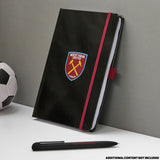 West Ham United F.C. Supporters' Gear Stationery Set A4 Notebook & Pen