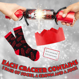 Stranger Things Christmas Crackers with Gifts Set of 6 Socks Inside for Women - Get Trend