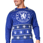 Chelsea FC Christmas Jumpers for Men & Teenagers - Get Trend