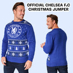 Chelsea FC Christmas Jumpers for Men & Teenagers - Get Trend