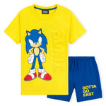 Sonic The Hedgehog Boys Pyjamas, Kids Summer Nightwear - Get Trend