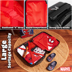 Marvel Carry On Suitcase for Kids Spiderman Cabin Bag with Wheels - Get Trend