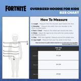 Fortnite Oversized Hoodie Blankets for Boys Fleece Extra Long Warm Wearable Hooded Poncho for Kids and Teens 14+, Gamers Gifts