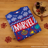 Marvel Christmas Jumper for Men Teenagers Warm, Cosy,Funny - Official Merchandise